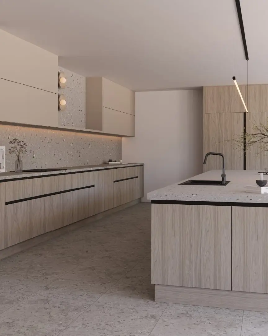 Elmwood cabinetry by Cabico & Co.